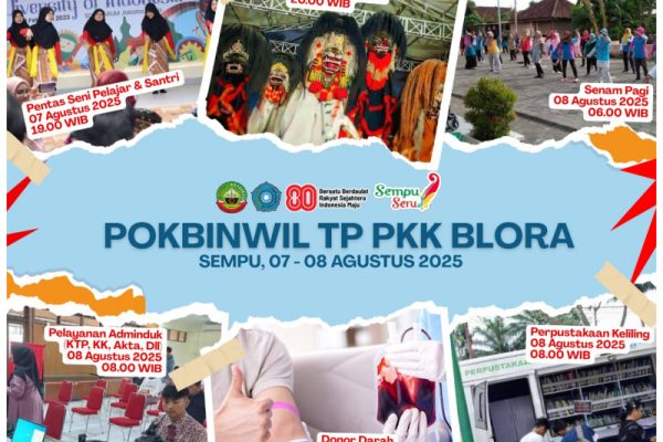DESA SEMPU JADI TUAN RUMAH PEMBINAAN PKK WILAYAH Eks KAWEDANAN NGAWEN