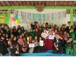 FESTIVAL LITERASI MERIAHKAN PENUTUPAN KKN-T IPB DI DESA NGUMBUL
