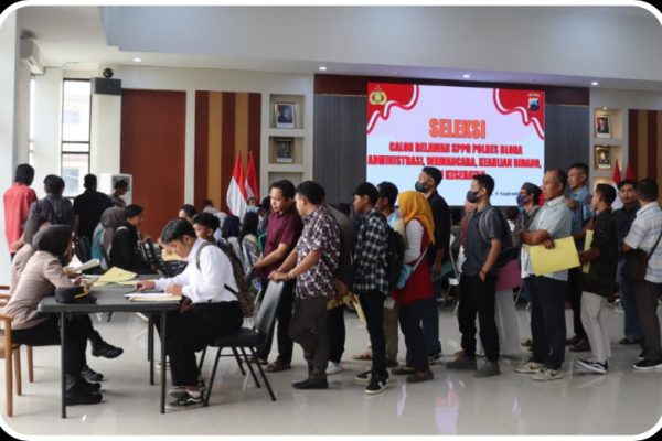 95 PESERTA LOLOS SELEKSI AWAL RELAWAN SPPG POLRES BLORA