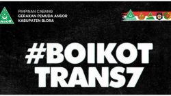 ANSOR BLORA KECAM TRANS7, NILAI TAYANGAN LECEHKAN KIAI DAN PESANTREN